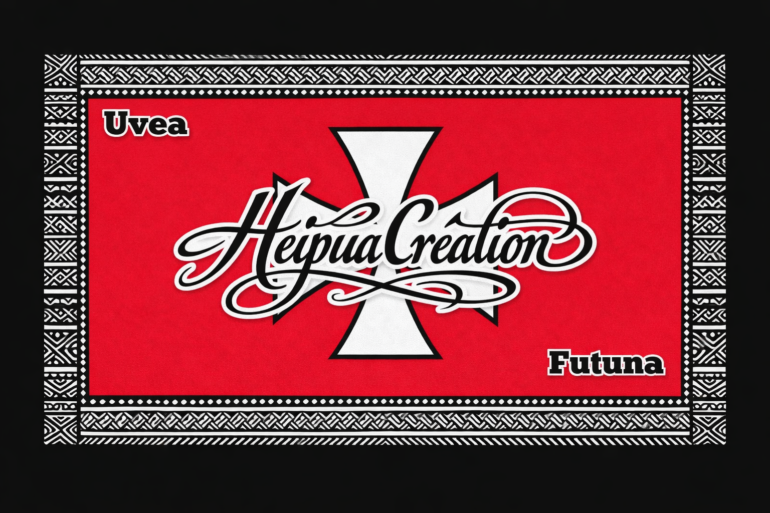 Drapeaux des Îles du Pacifique – Décoration Identitaire