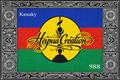 Drapeau personnalisé de Nouvelle Calédonie Kanaky.