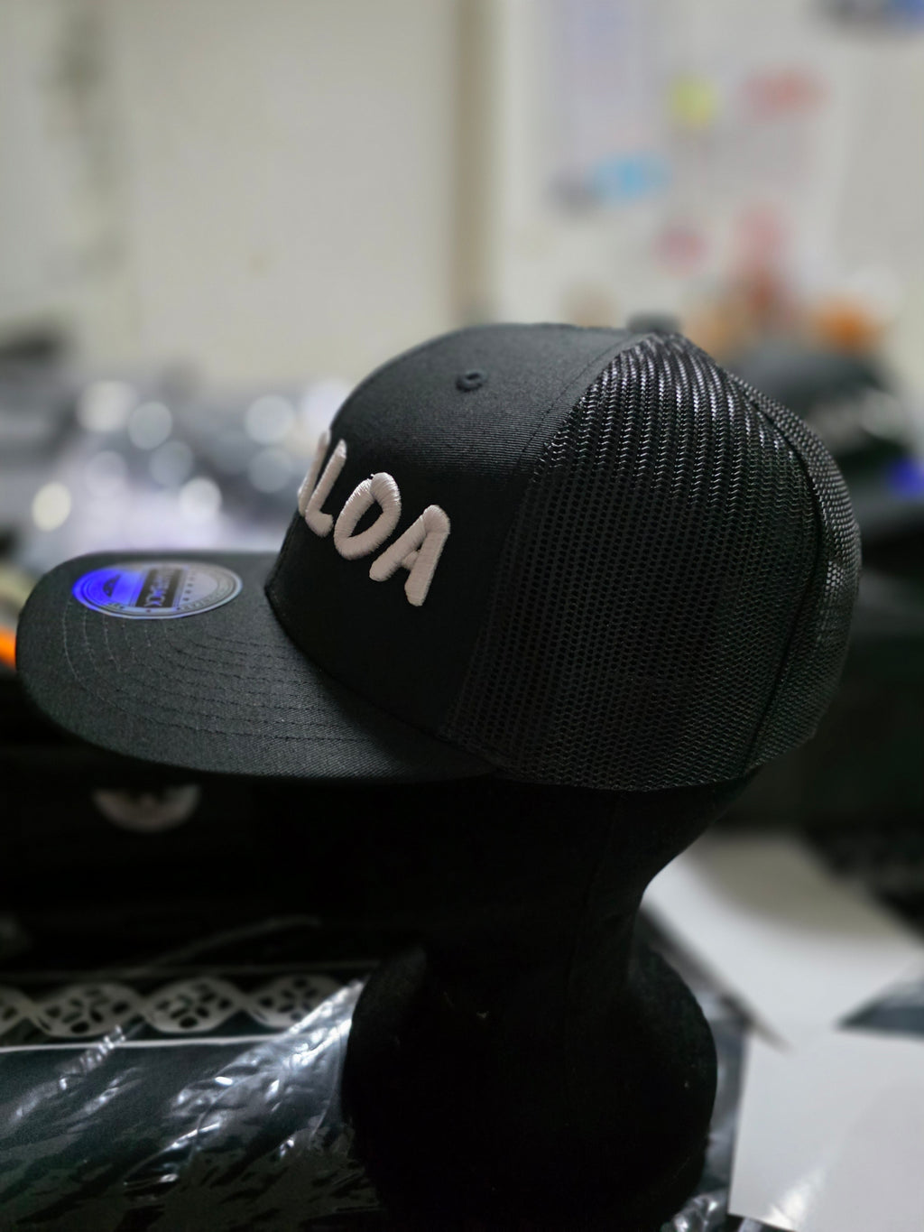 Casquette trucker noir Tagaloa