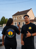 T-shirt noir Kanaky c'est à qui la Terre