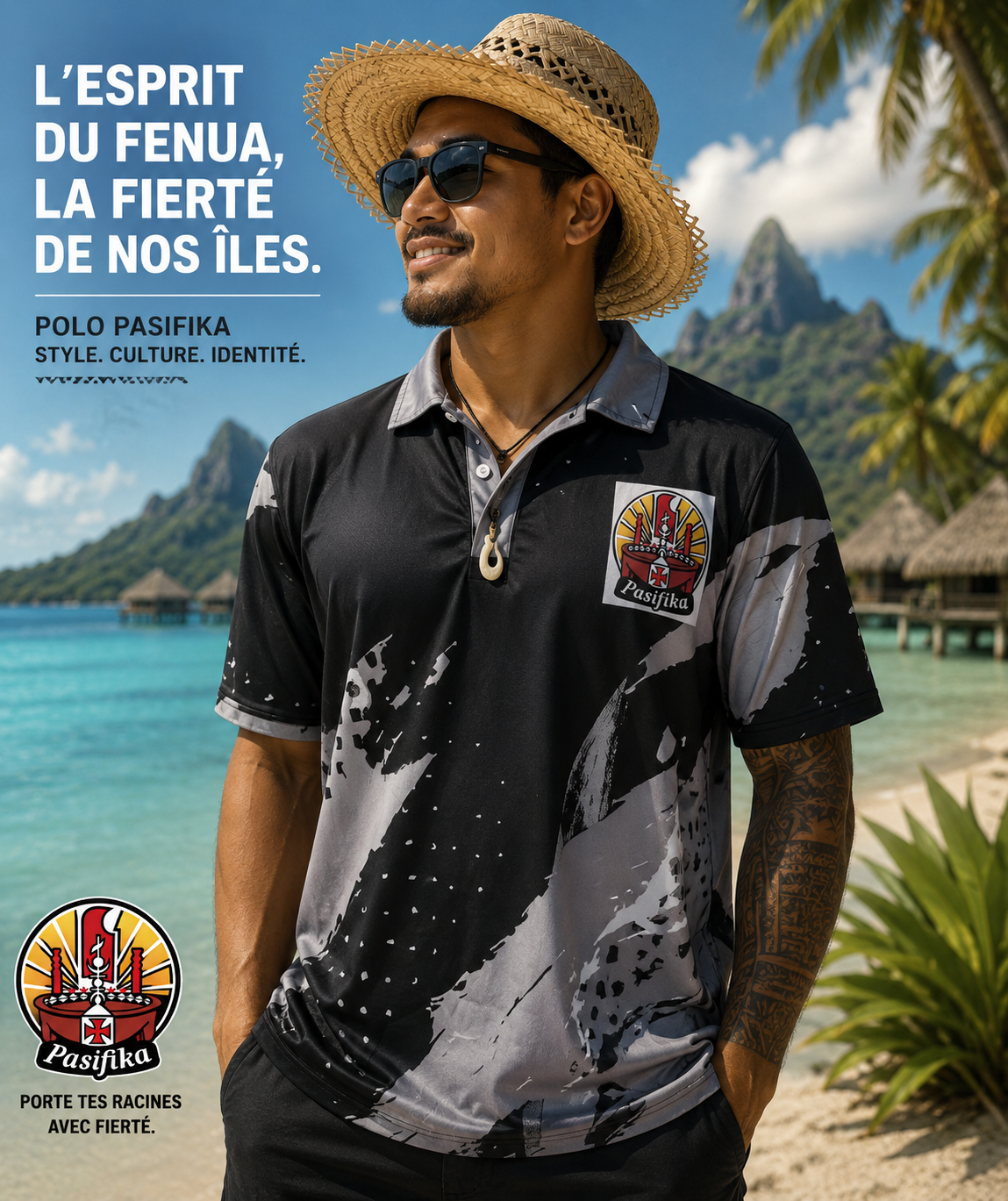 Polo léger Pasifika