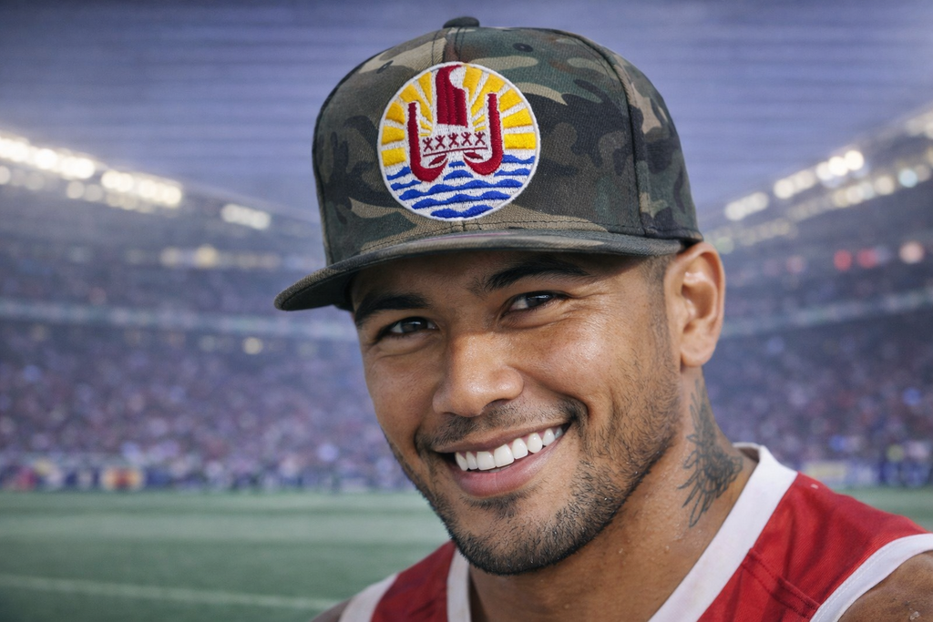 Casquettes personnalisés style du pacifique.