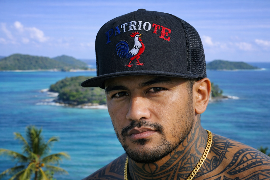 Casquettes personnalisés style du pacifique.