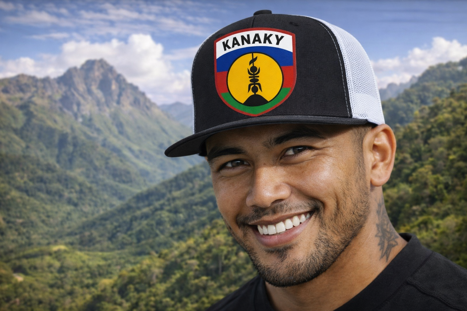 Casquettes personnalisés style du pacifique.