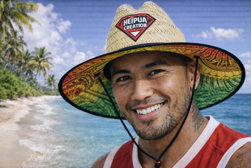 Casquettes personnalisés style du pacifique.