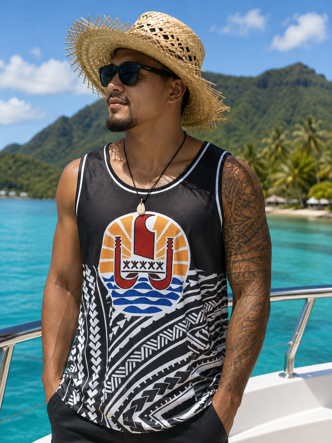 Debardeur tahitien léger