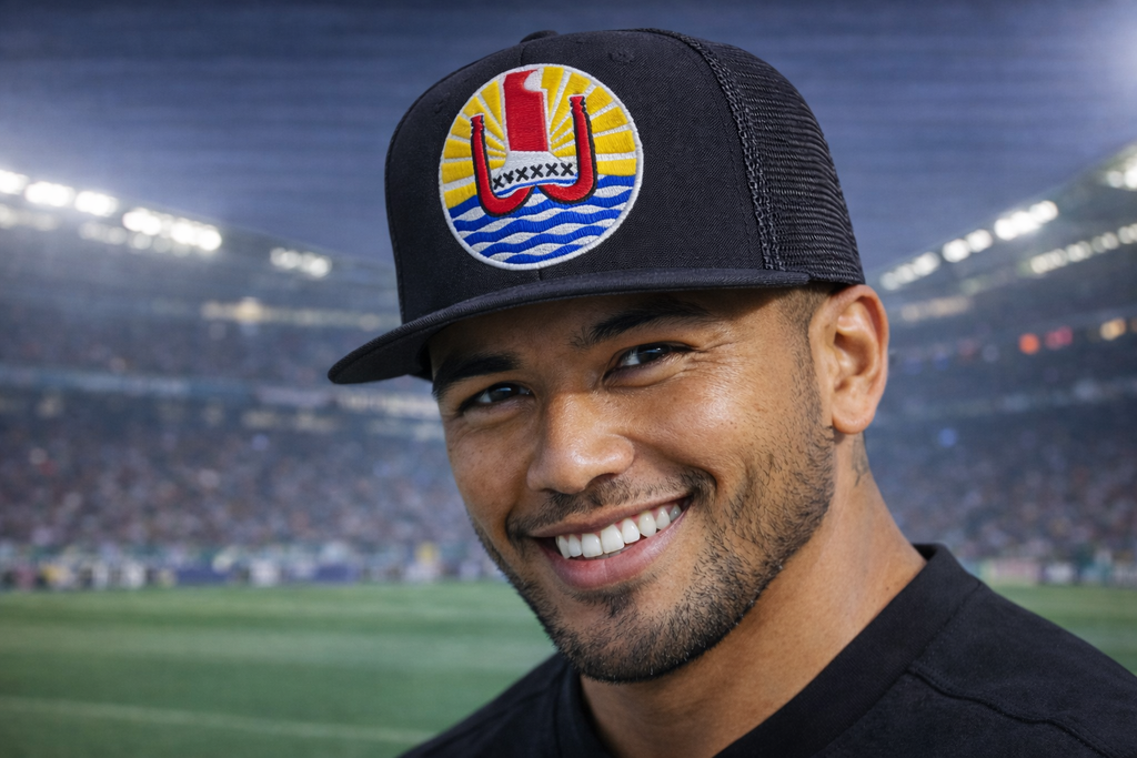 Casquettes personnalisés style du pacifique.