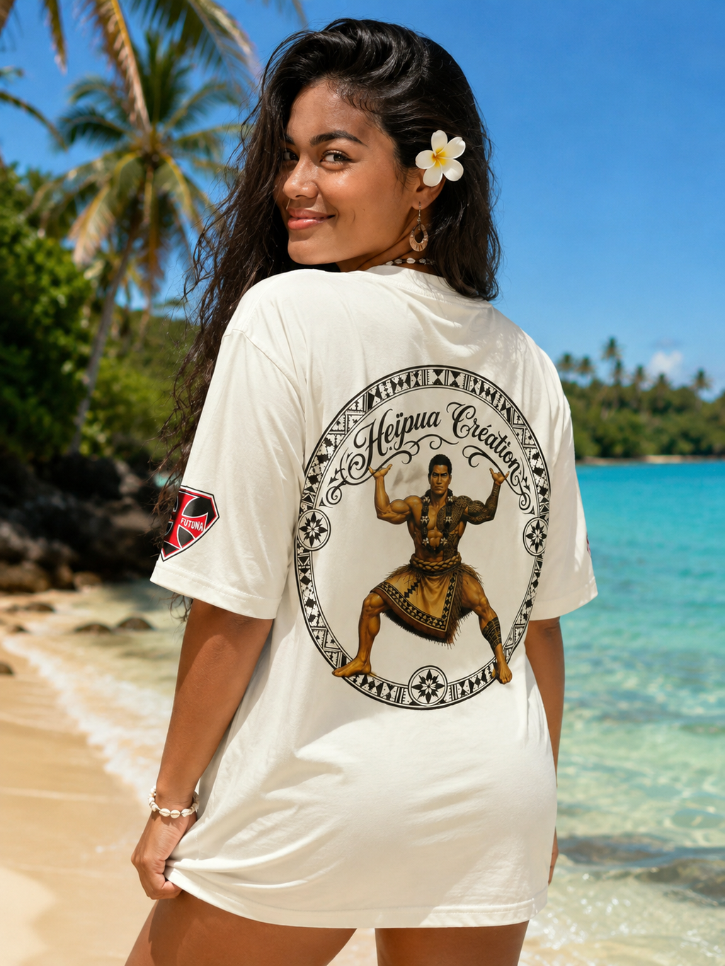 Tshirt Heïpua Création mixte