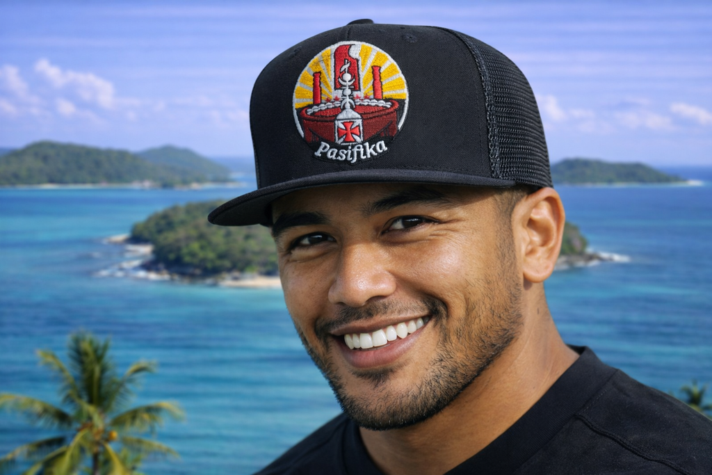 Casquettes personnalisés style du pacifique.