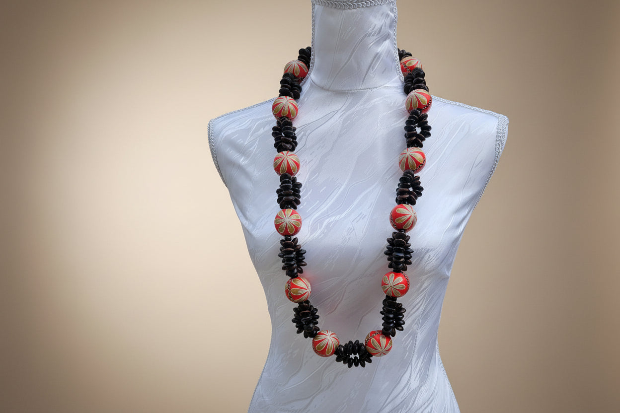 Collier personnalisés avec les couleurs des fleurs des îles pour les évenements ou vos occasions.